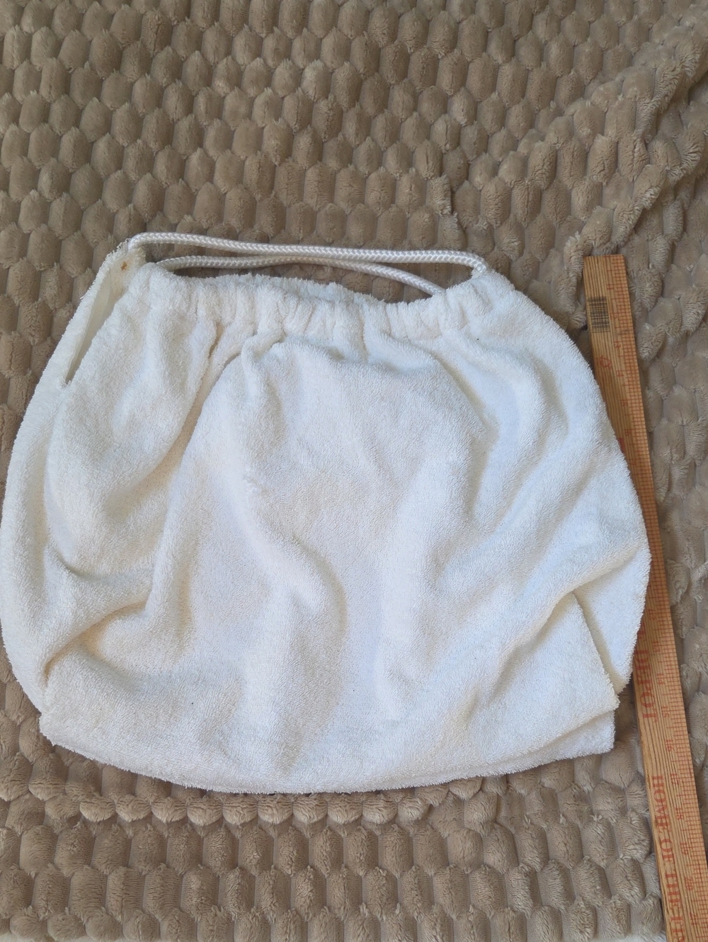 Mr. & Mrs. Embroidered Drawstring Bag - Picture 2 of 2